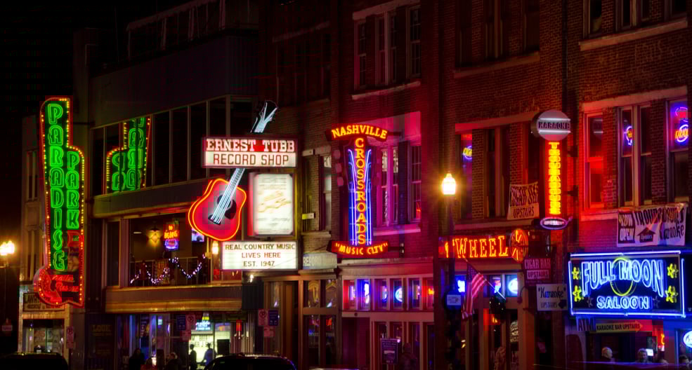 Nightlife in Nashville, Tennessee